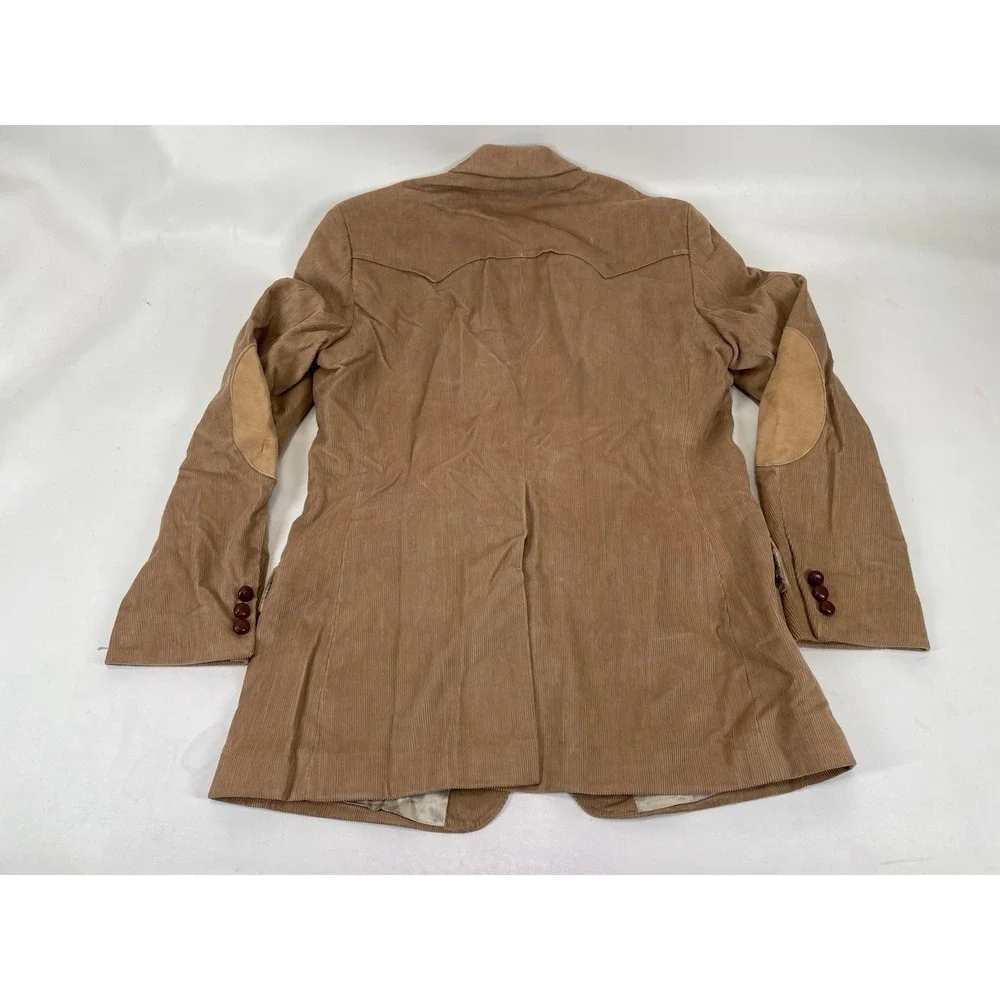 Sheplers Corduroy Elbow Pads Blazer Mens Size 42 Tan‎